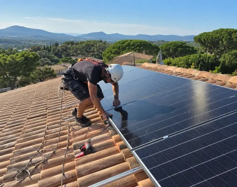 Installateur panneaux solaires Champeaux — pose photovoltaïque sur toiture